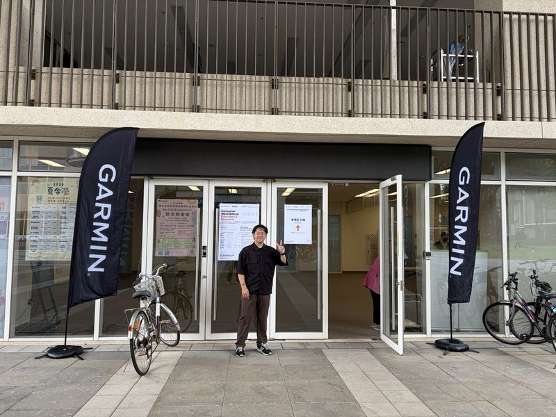 會場入口・Garmin Health 主視覺